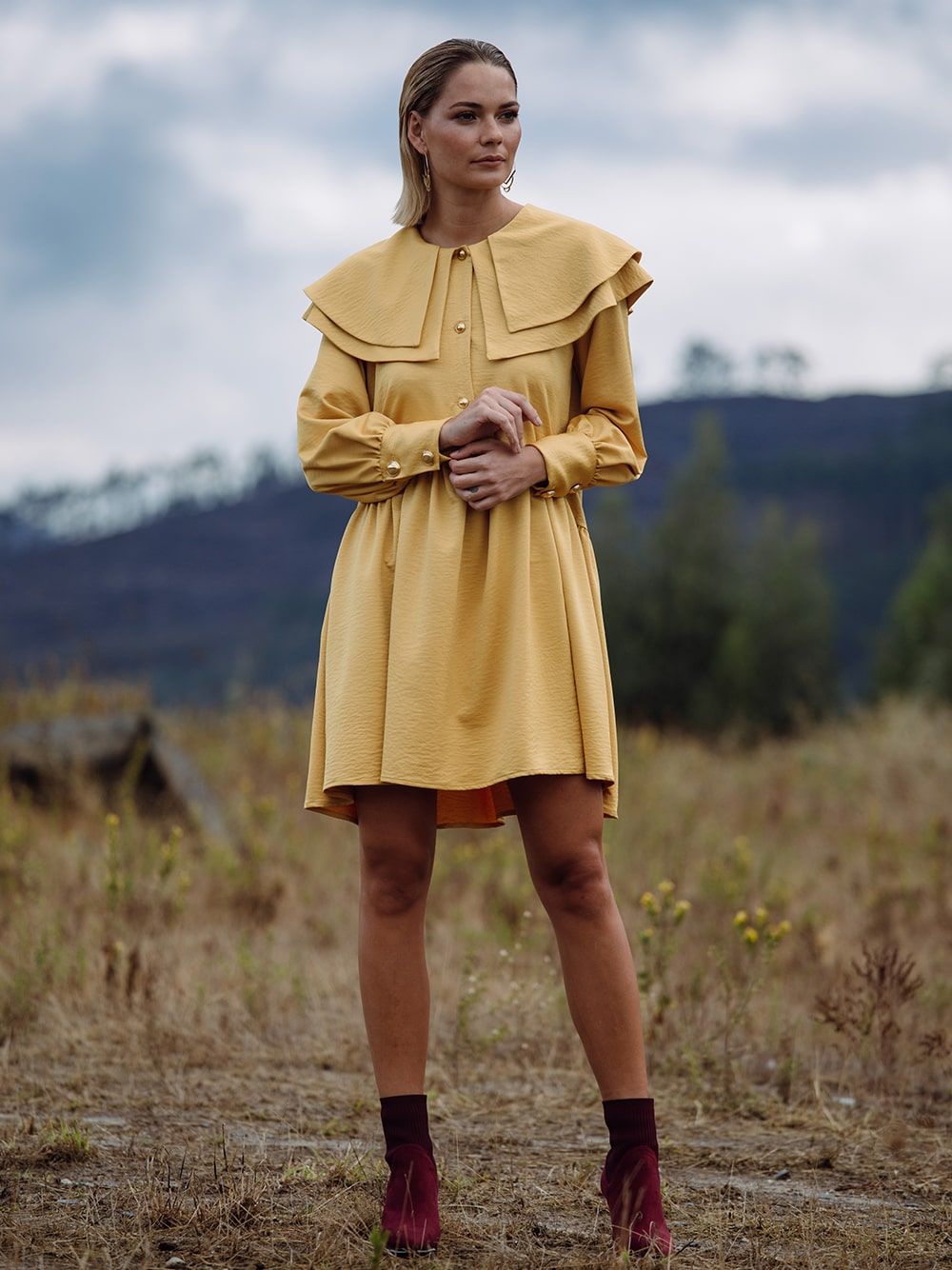 Yellow Dress Brigitte | Baguy
