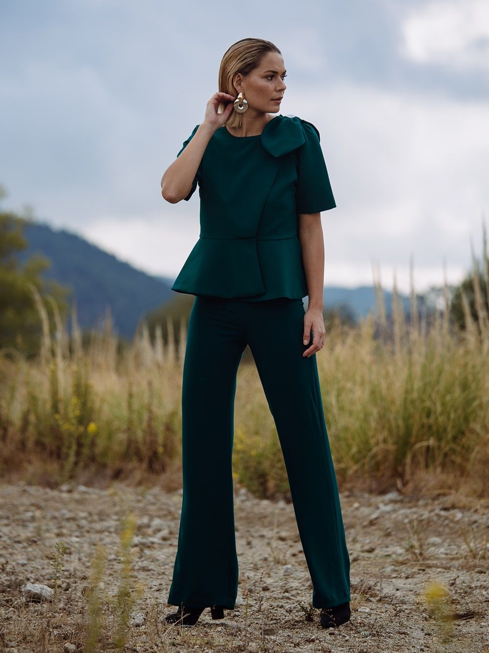 Green Trousers Audrey | Baguy