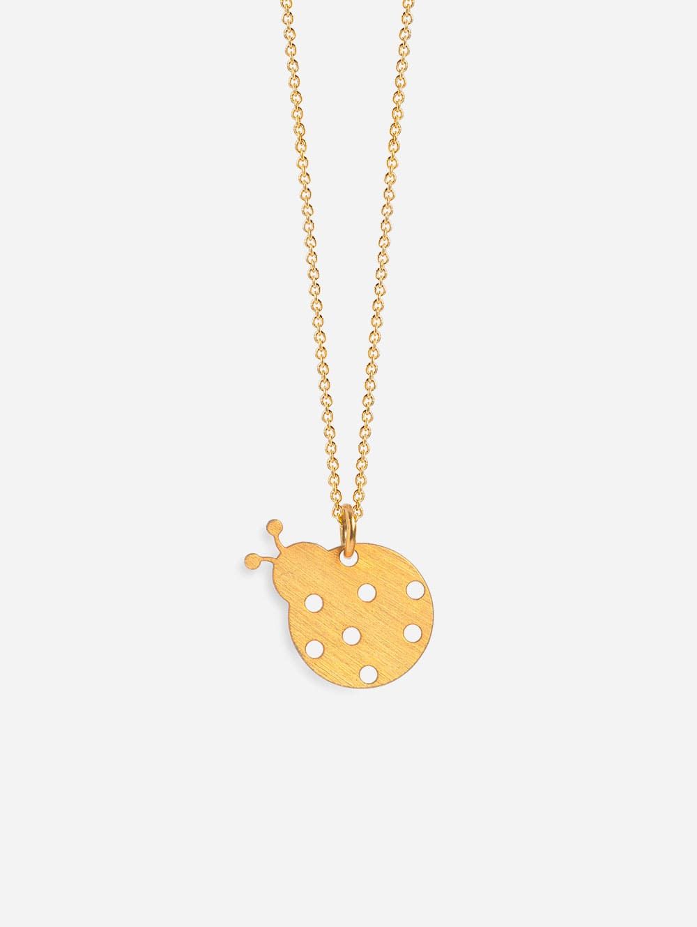 Golden Necklace Lady Bug | Coquine Jewelry