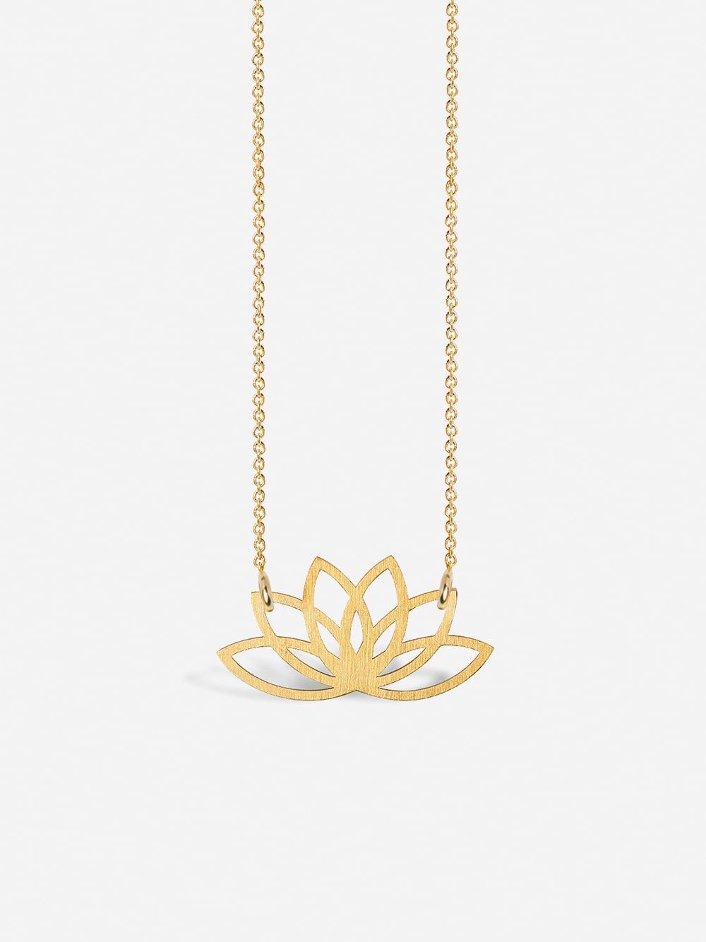 Golden Necklace Boho Lotus | Coquine Jewelry