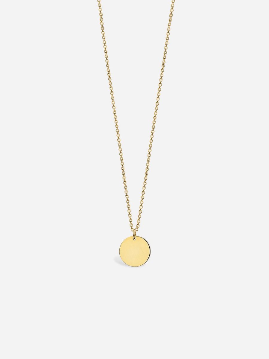 Colar Básico Círculo Dourado | Coquine Jewelry