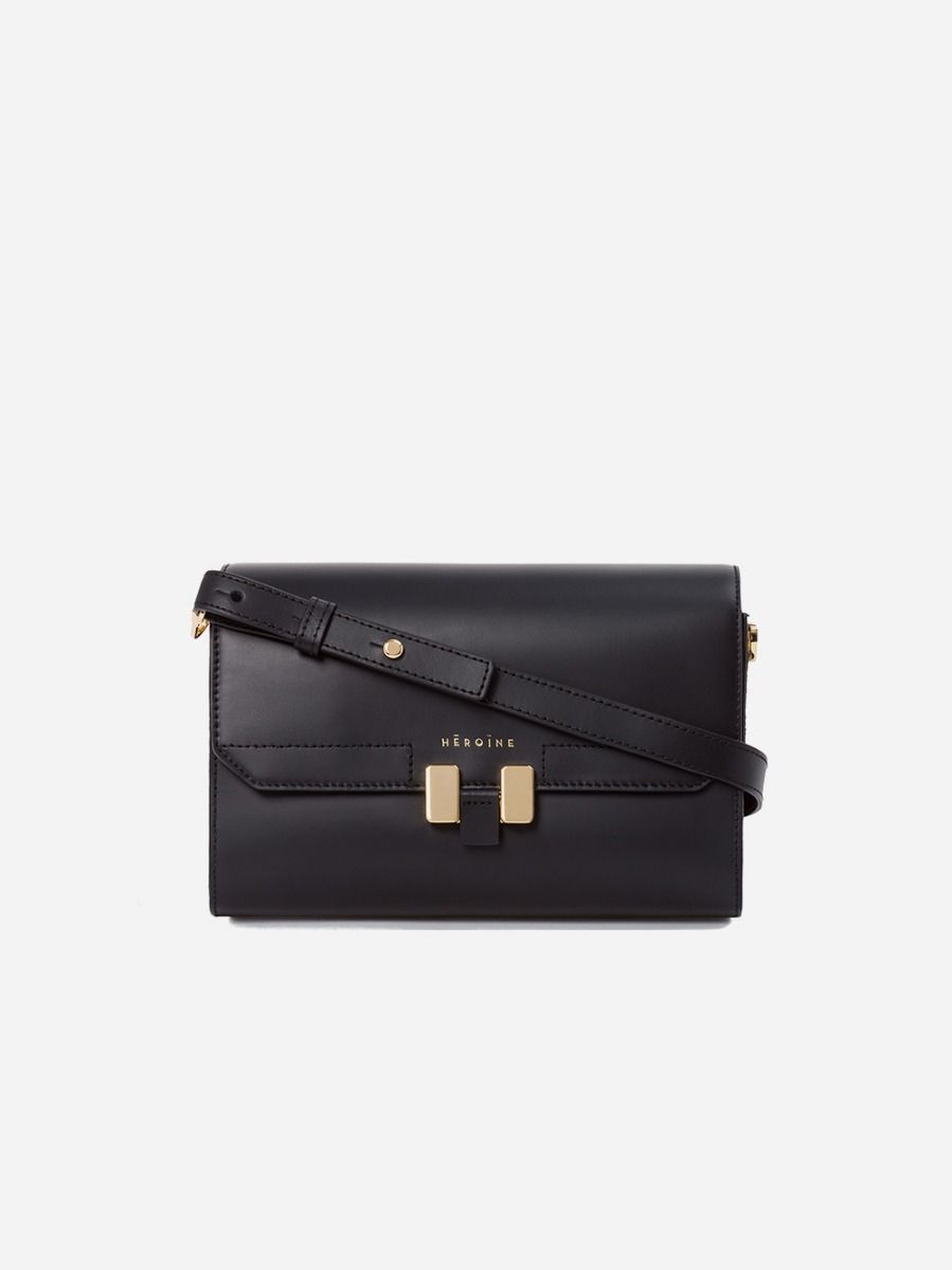 Mala Mini Preta Lilia Tablet | Maison Héroïne