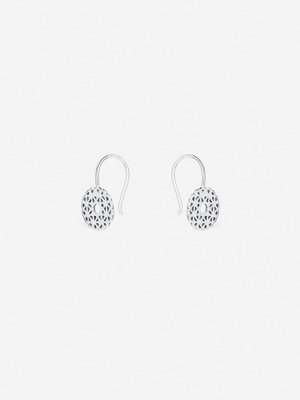 Silver Earrings Boho Rosacea | Coquine Jewelry