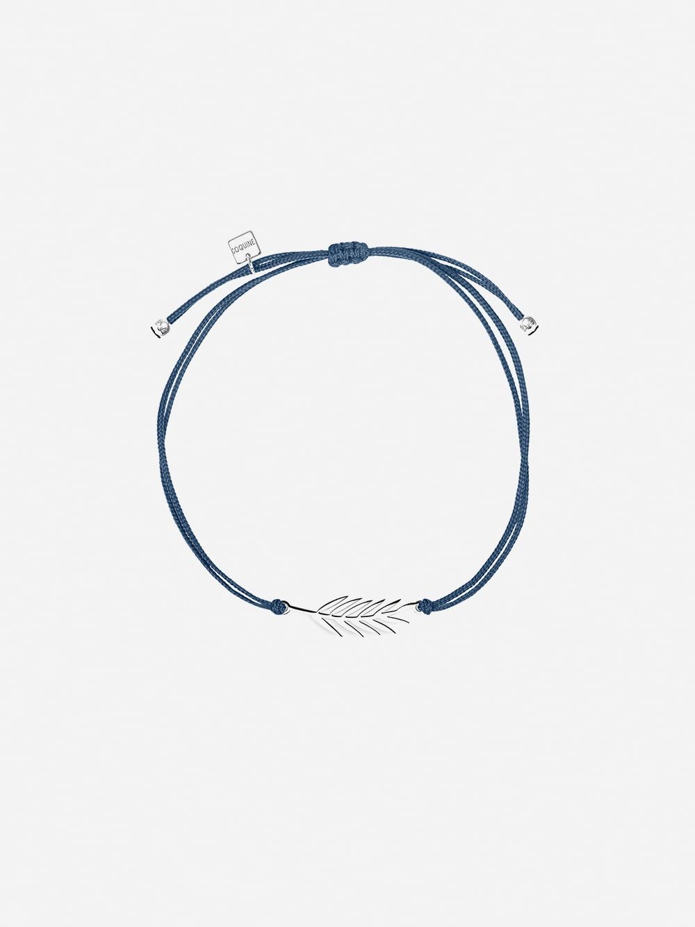 Silver Bracelet Boho Leaf | Coquine Jewelry