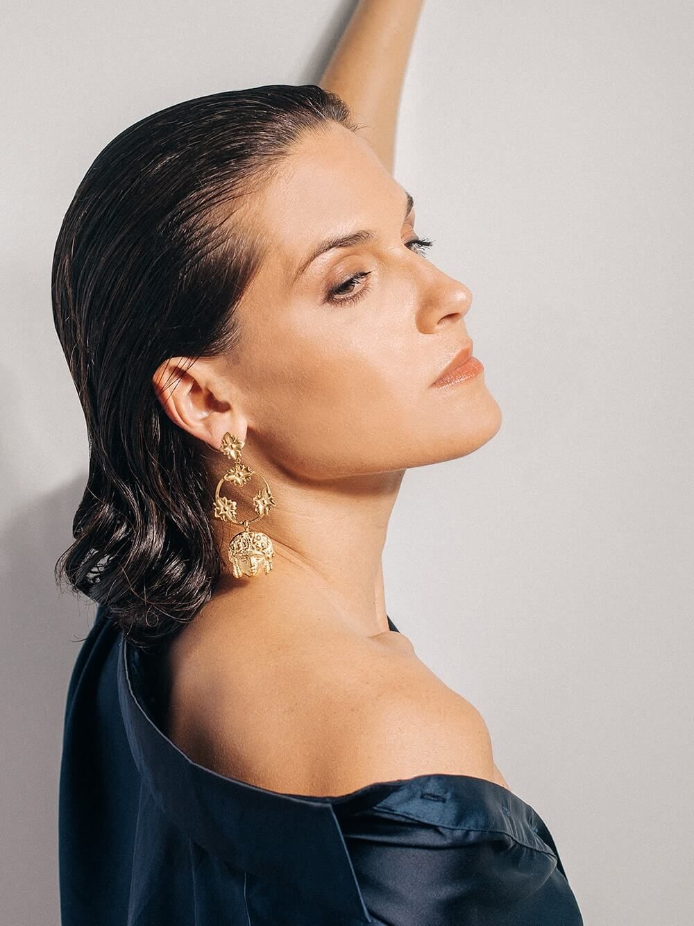 Gold Earrings Beluzgp | Joana Mota Capitão