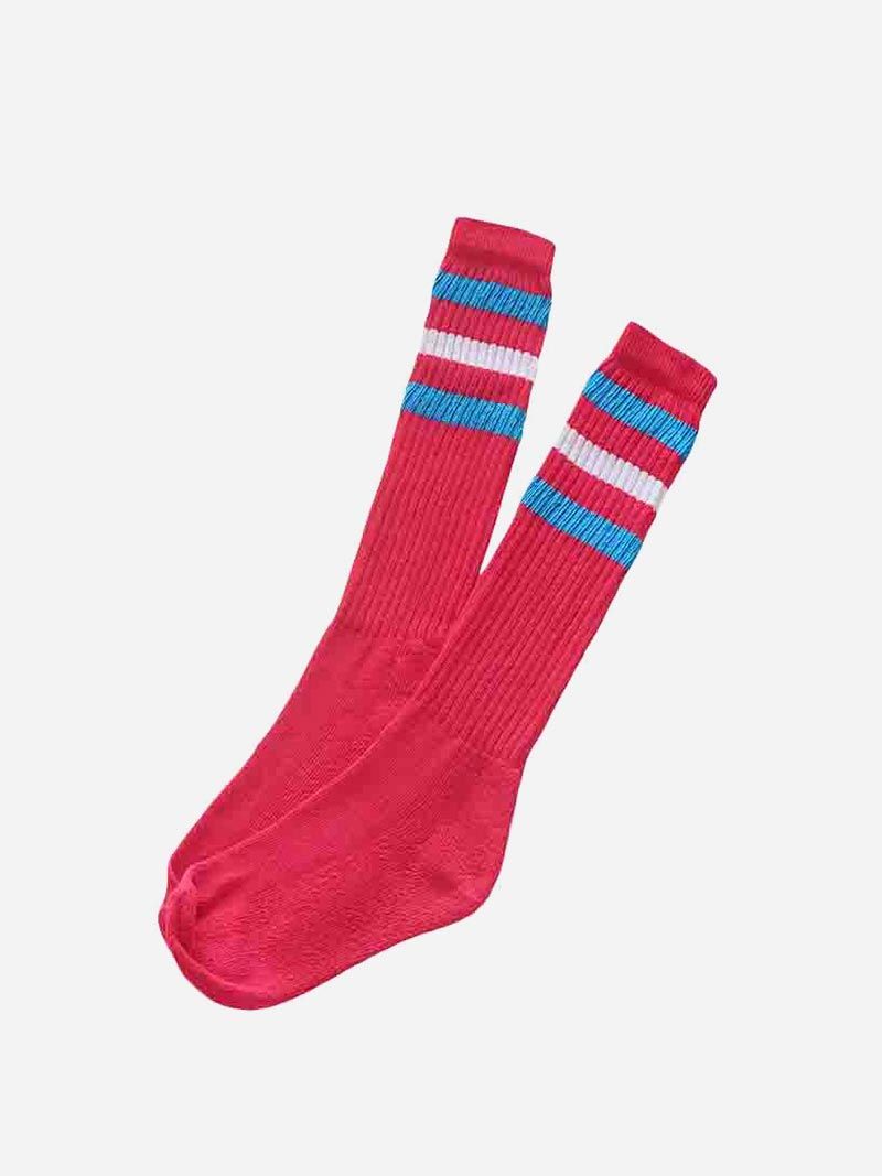 Pink Old School Knitwear Socks | Susana Bettencourt