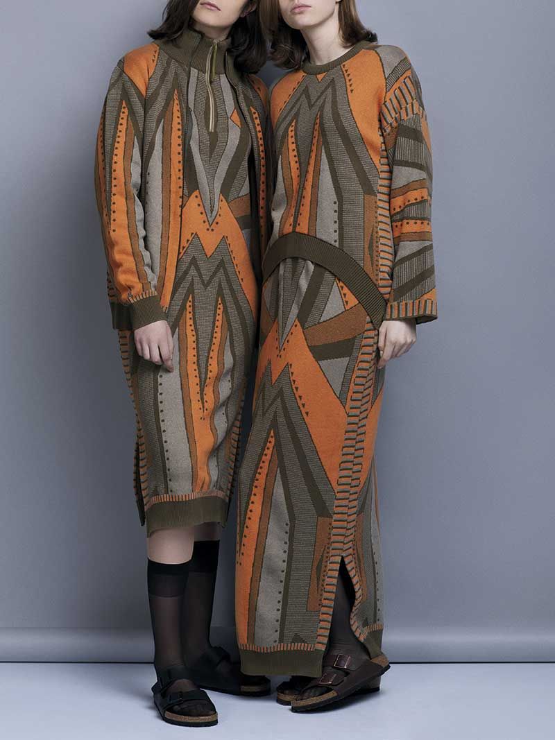 Earth Geometric Sweater | Susana Bettencourt