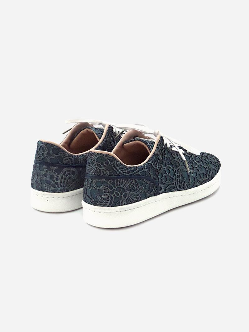 Blue Lace Sneakers | Lemoke