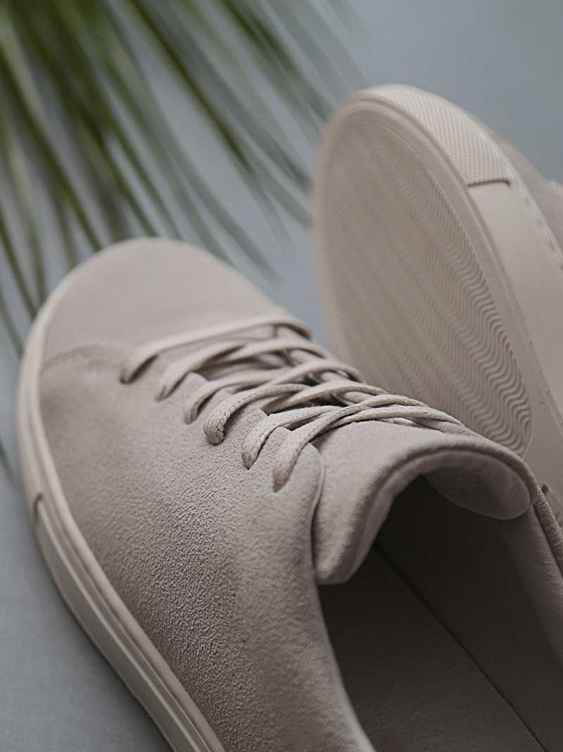 Blank Grey Sneakers | Van Rohe