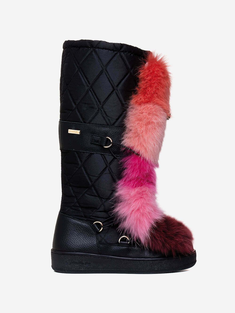 Olivia Pink Rainbow Boots | Friendly Fire