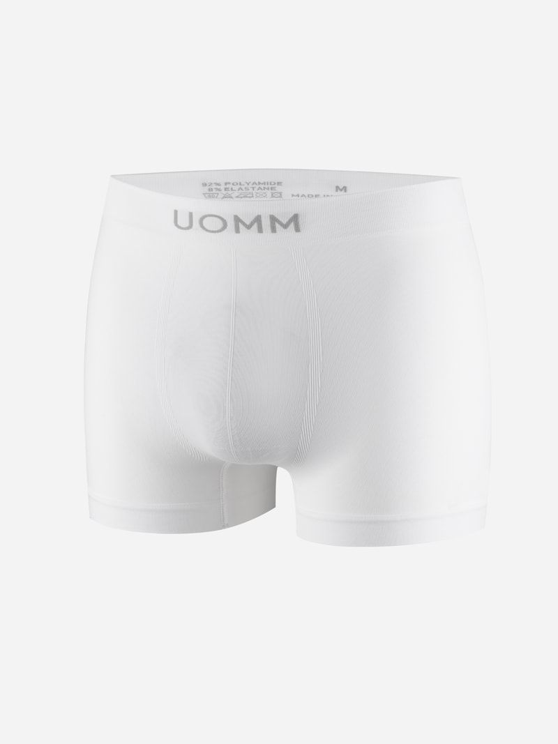 White Boxer Microfibra | UOMM 
