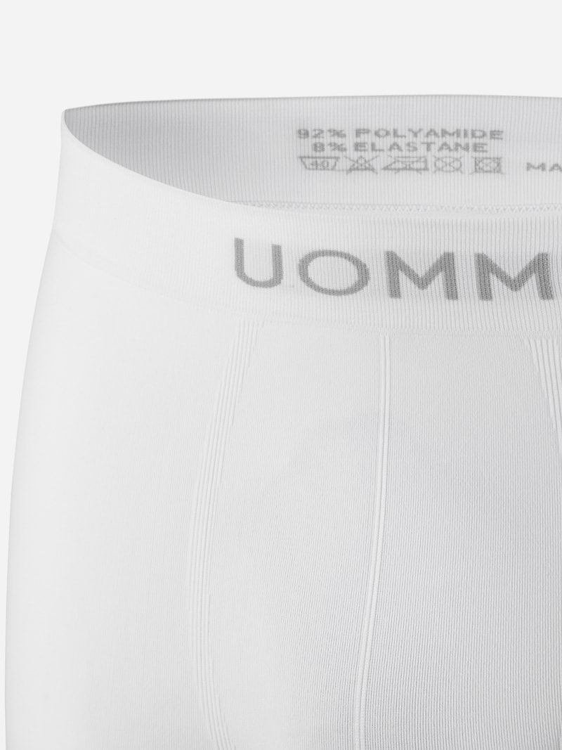 White Boxer Microfibra | UOMM 