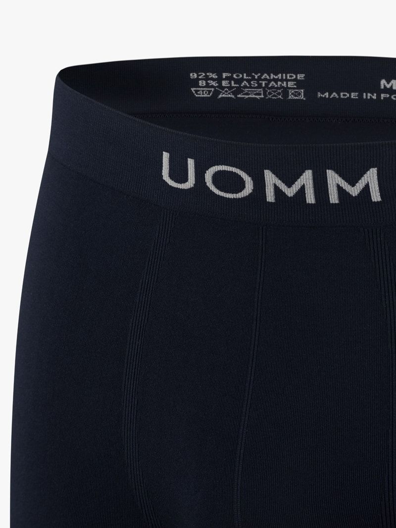 Blue Navy Boxer Microfibra | UOMM 