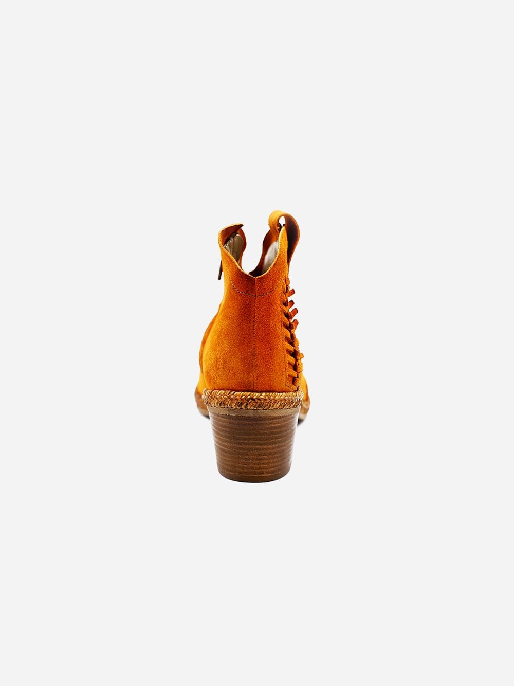 Jaylyn Cognac Ankle Boots | Dkode