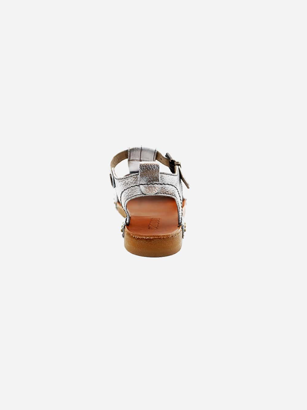 Helga Bronze Metal Sandals | Dkode