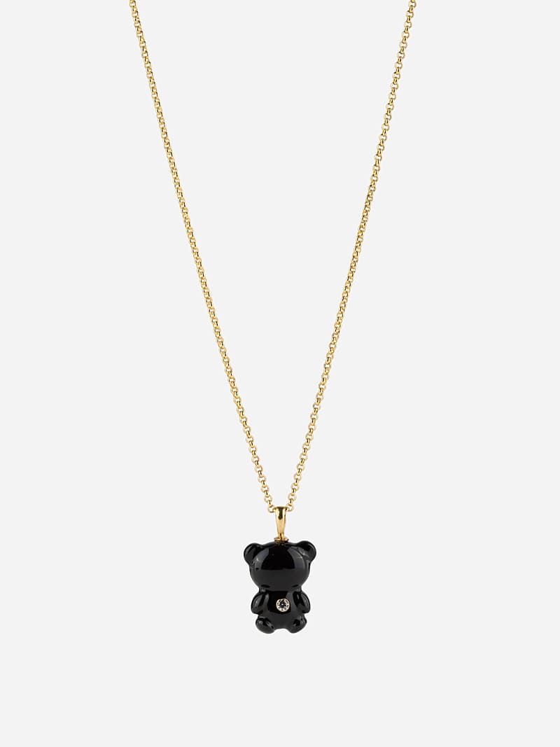 black teddy pendant
