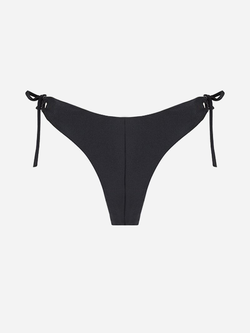Yoko Black Bikini Bottom | Fabiana Baumann