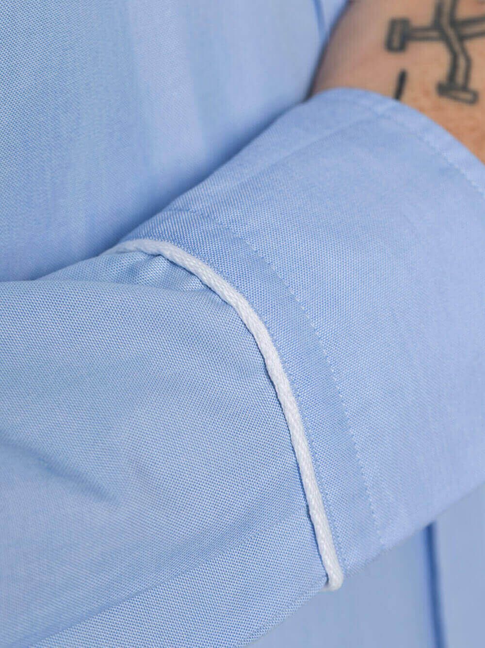 Work Hard Blue Oxford Shirt | The Board