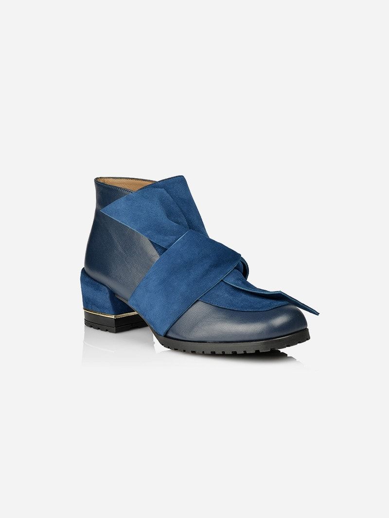 Blue Knot Ankle Boots | JJ Heitor