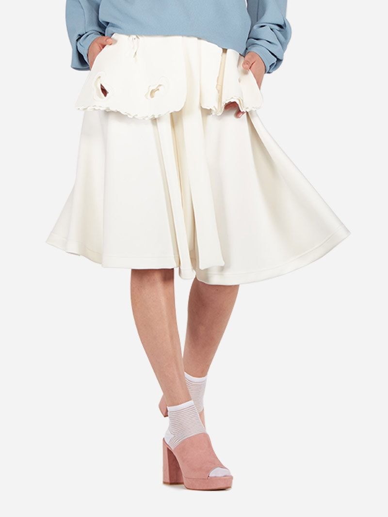 White Layer Skirt | Liliana Afonso