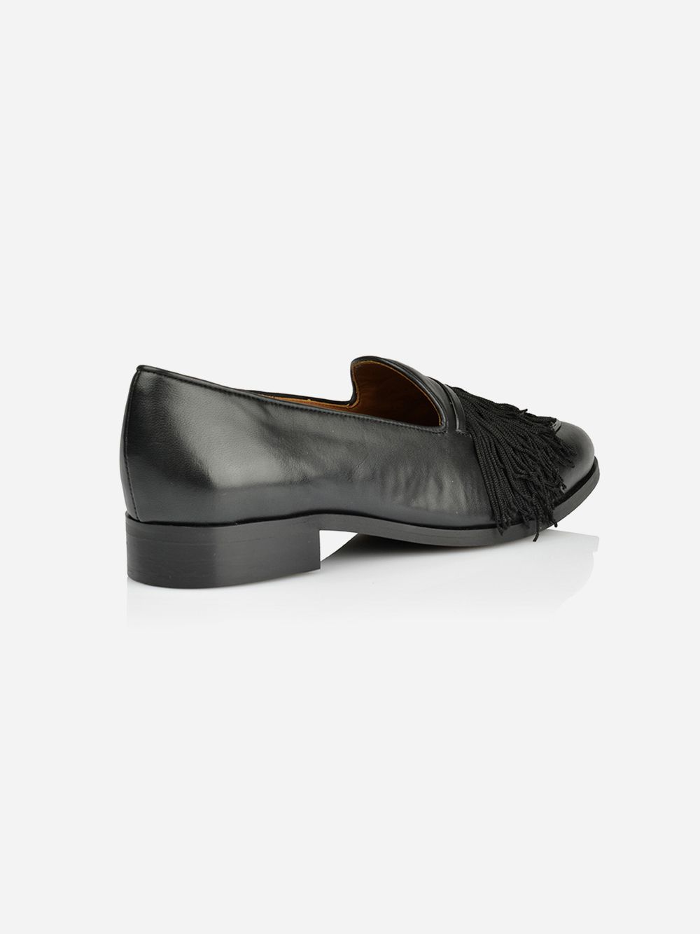 Black Leather Loafers | JJ Heitor