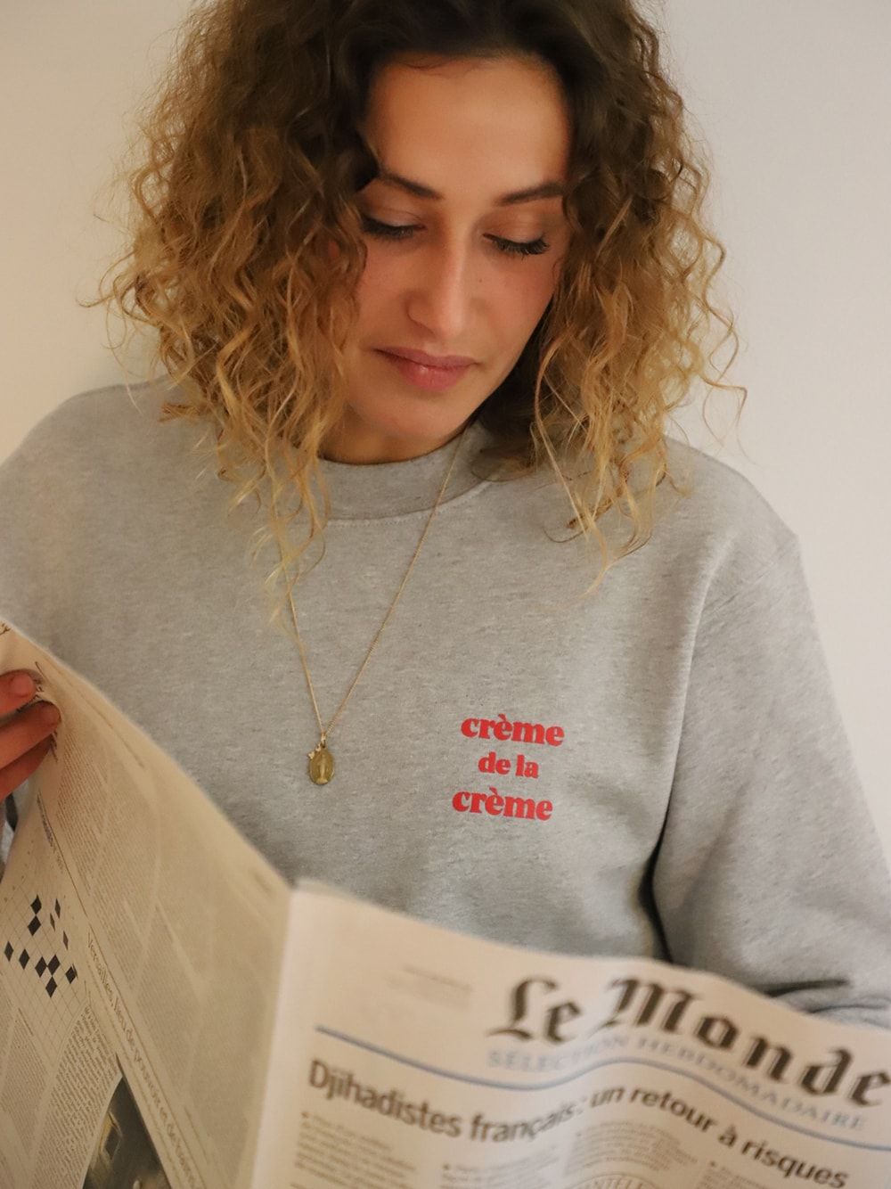 Crème de la Crème Sweatshirt | Le Mot