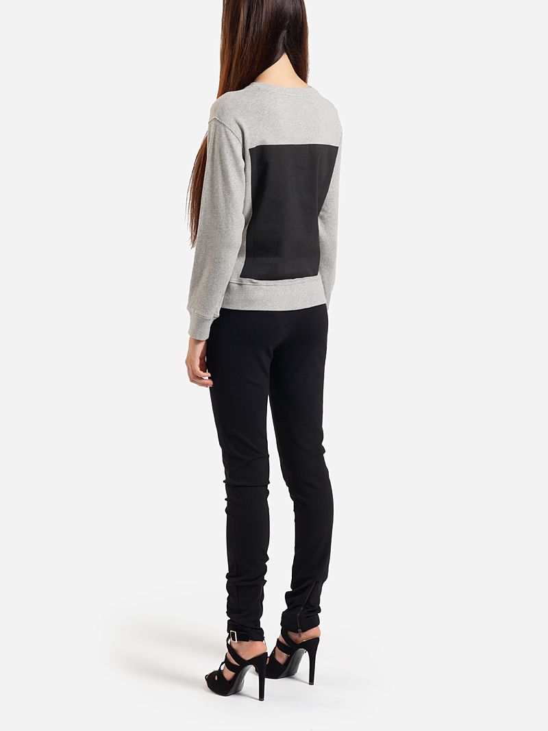 grey sweater
