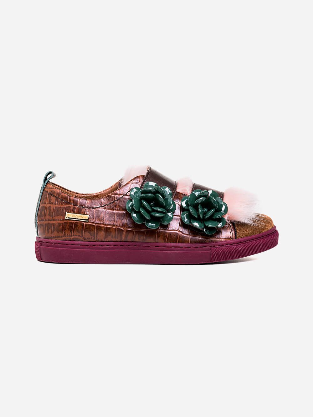 Gala Green Rose Sneakers | Friendly Fire
