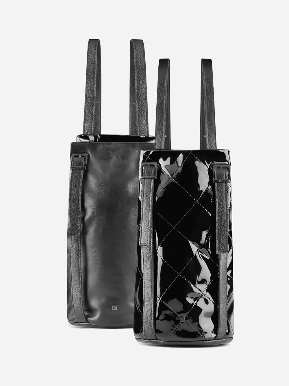 Black Drawstring Backpack | Maria Maleta