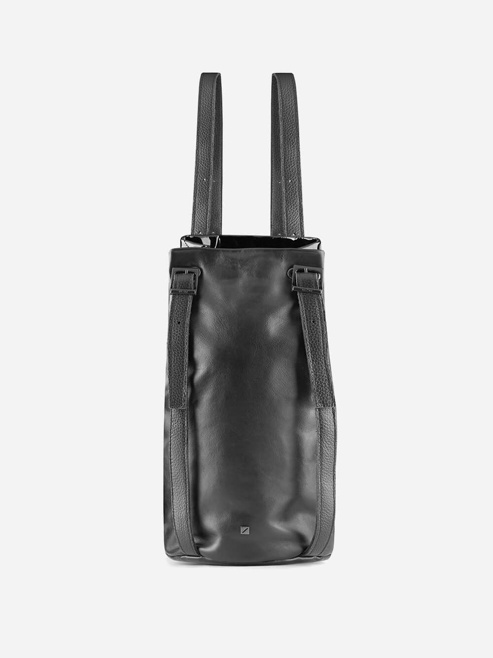 Black Drawstring Backpack | Maria Maleta