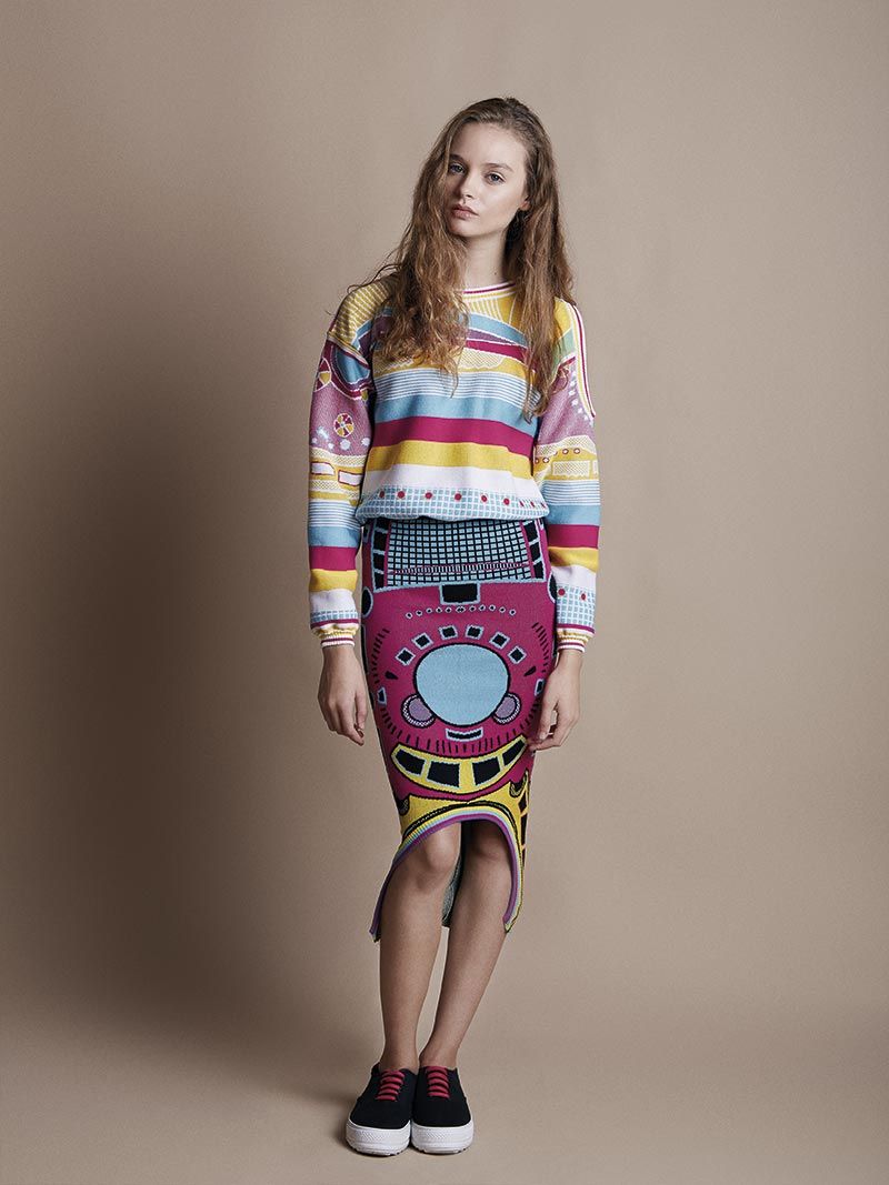 Knitwear Tube Skirt | Susana Bettencourt
