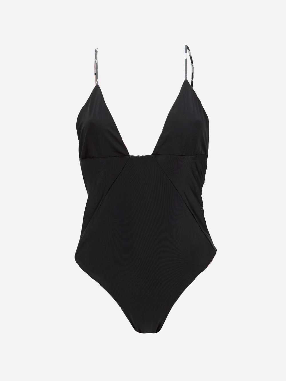 Black Teshima Reversible Swimsuit | Fabiana Baumann 