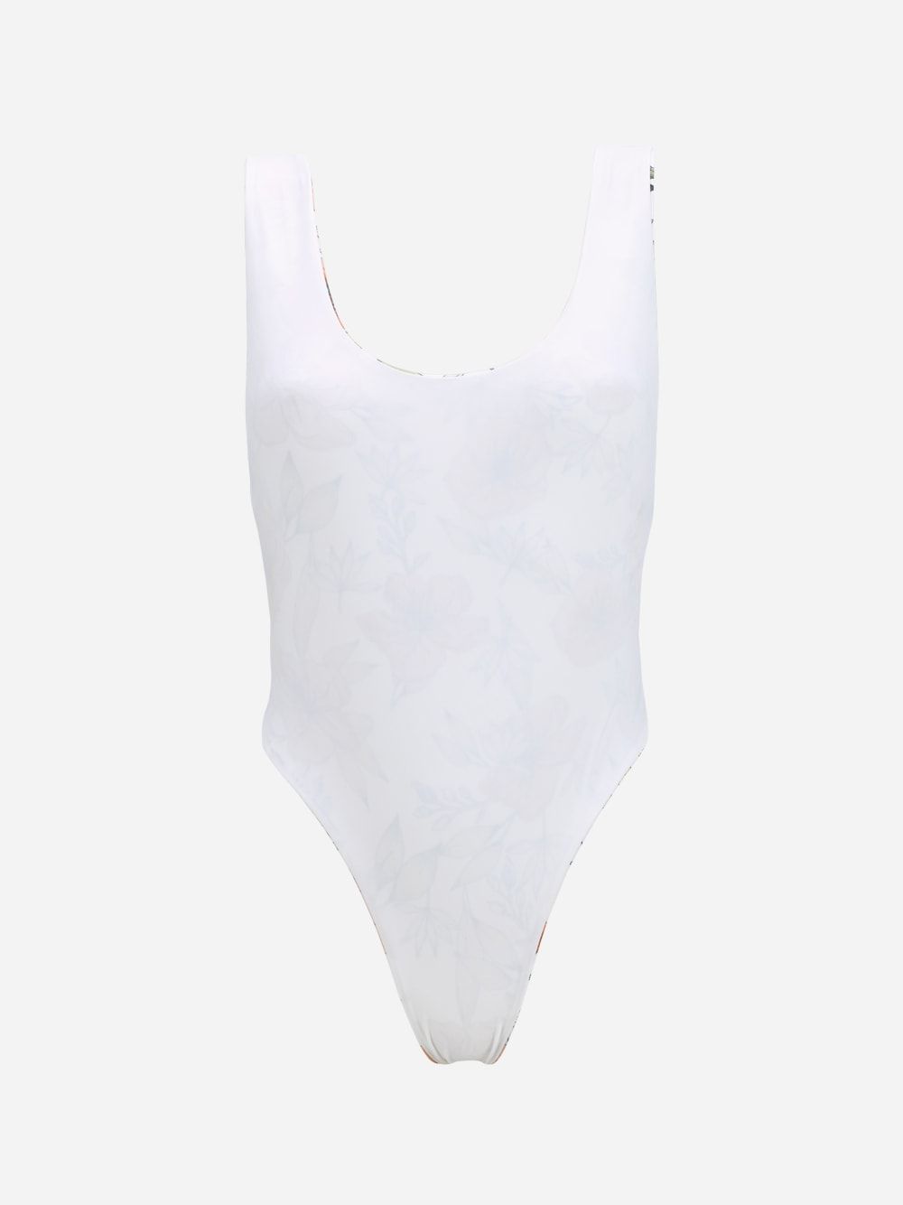 White Tokyo Reversible Swimsuit | Fabiana Baumann 