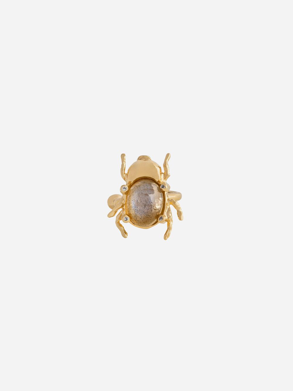 Labradorite Beetle Cuff
