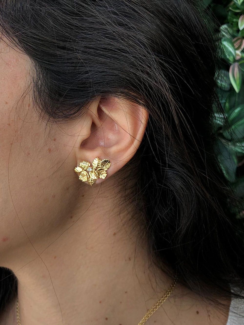 Eight Leaves Earrings