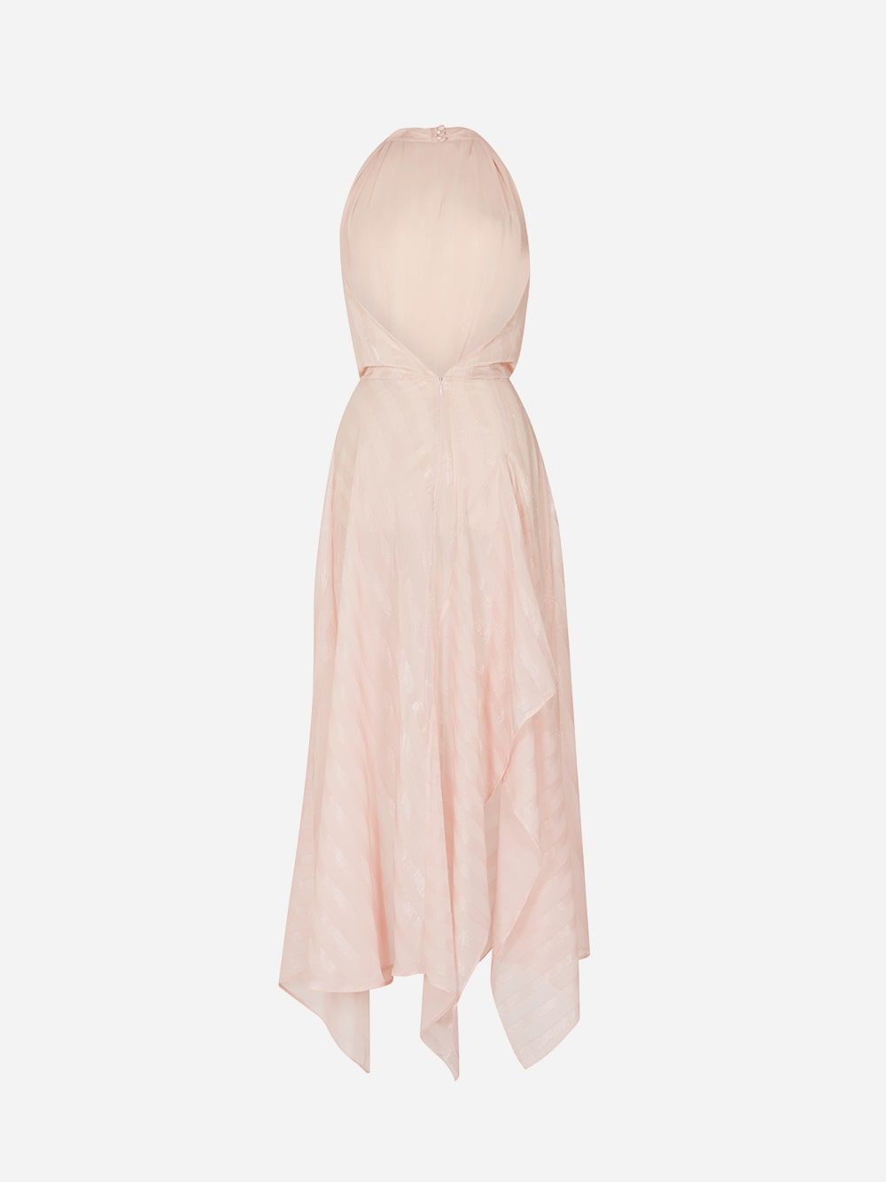 Pink Asymmetric Dress | Diogo Miranda 
