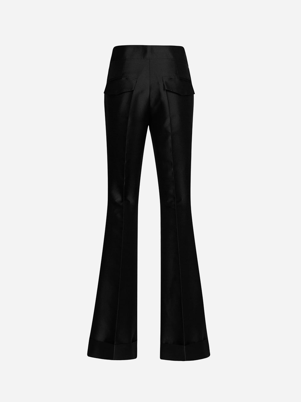 Black Bell Mouth Trousers | Diogo Miranda