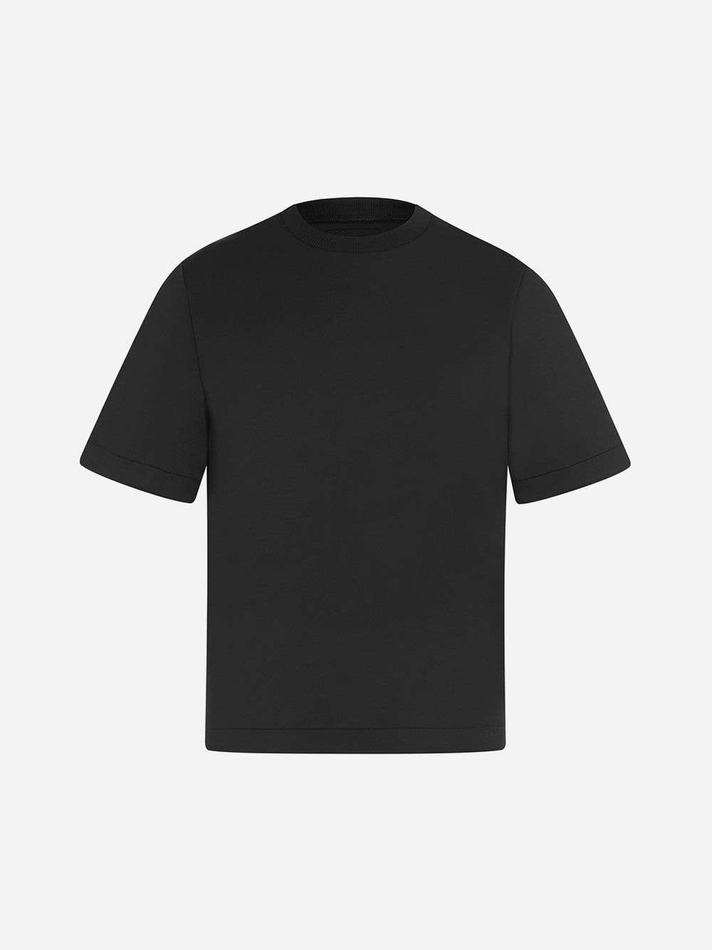 Black Neoprene T-shirt | Diogo Miranda 