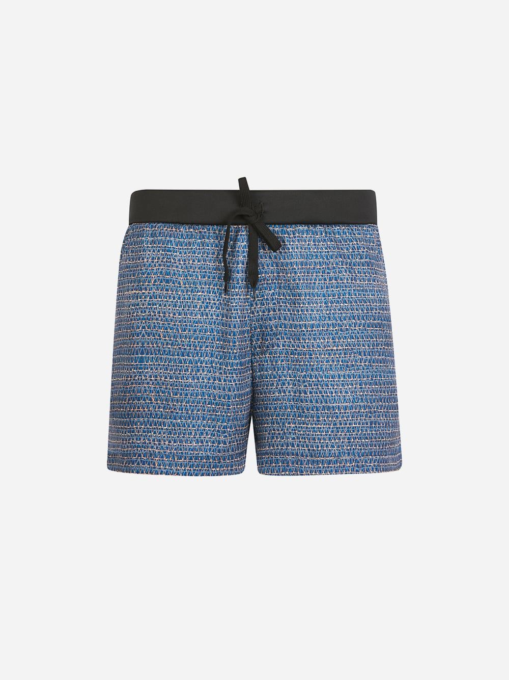 Blue Printed Shorts | Diogo Miranda