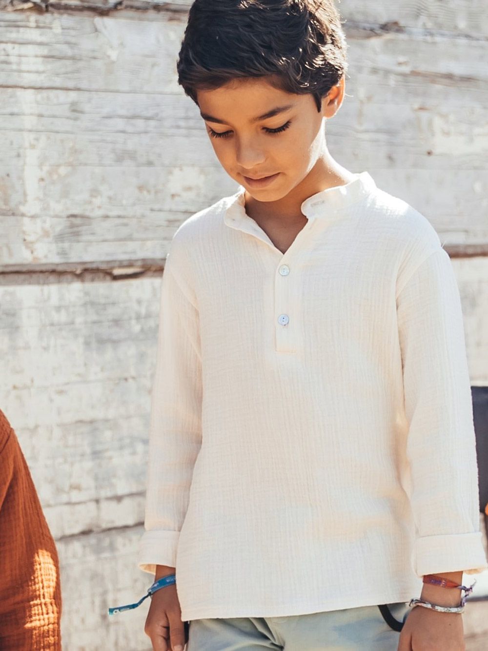 Camisa Ivory Sparrow | Paper Boat