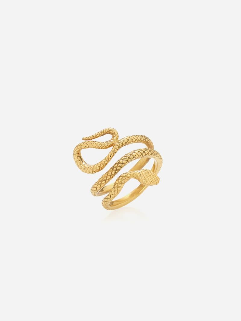 Curled Snake Ring | Sopro