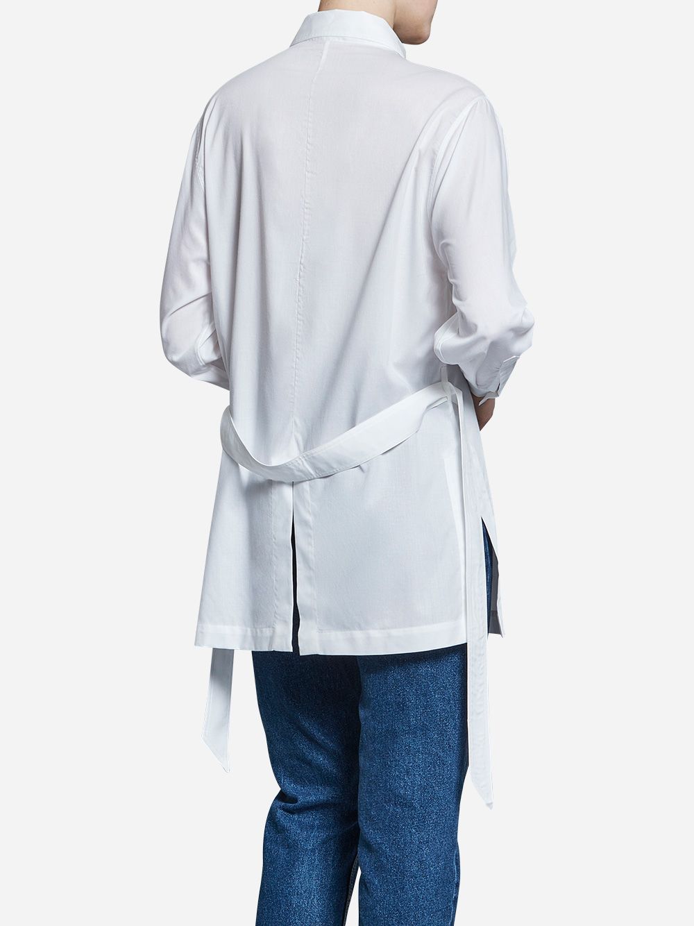Camisa Branca Safari com Cinto | A-line Clothing