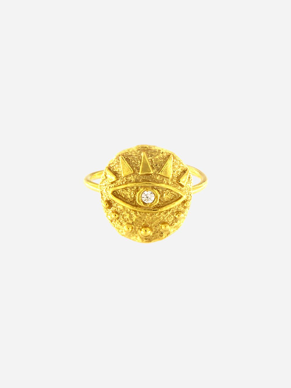 Round eye Ring | Mesh Jewellery 