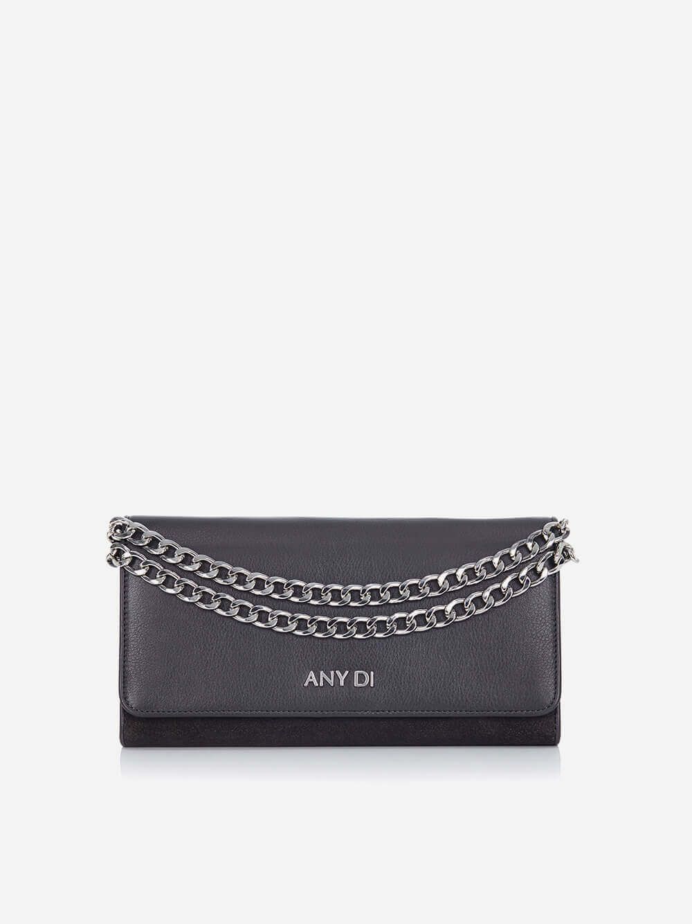 S Charcoal Clutch and Wallet | Any Di 