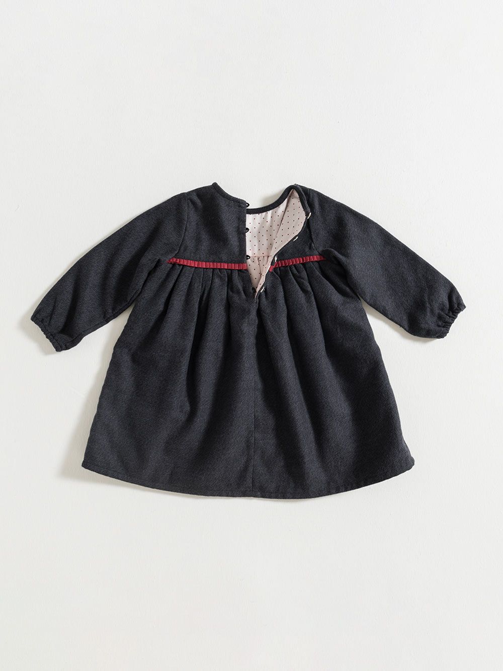 DRESS / GREY FLANNEL | Grace Baby and Child