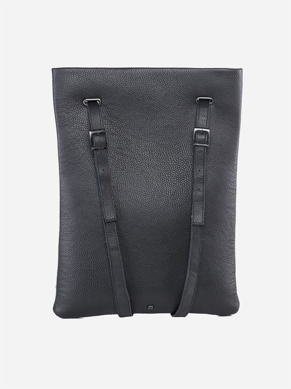 Grey and Black Backpack | Maria Maleta