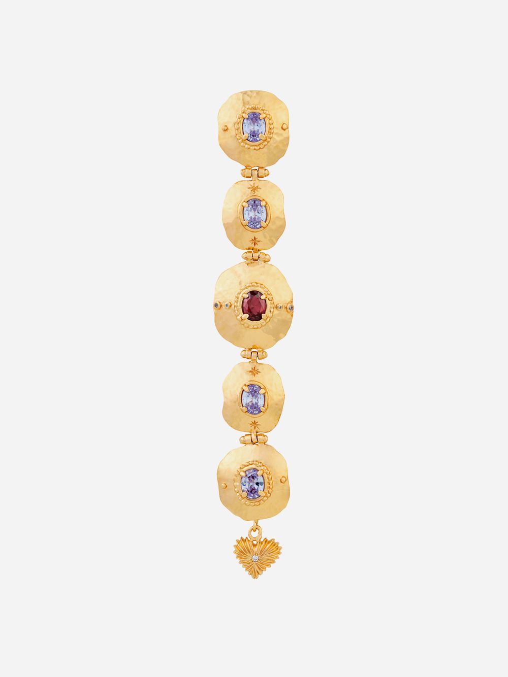 Beauty Queen Heart XL Earring – Single Earring