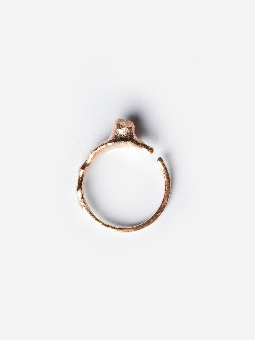 Gold Ring Manuela Solitário | Bellisgirl 