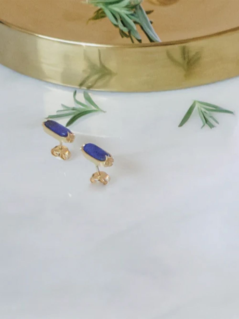 Lavender earrings