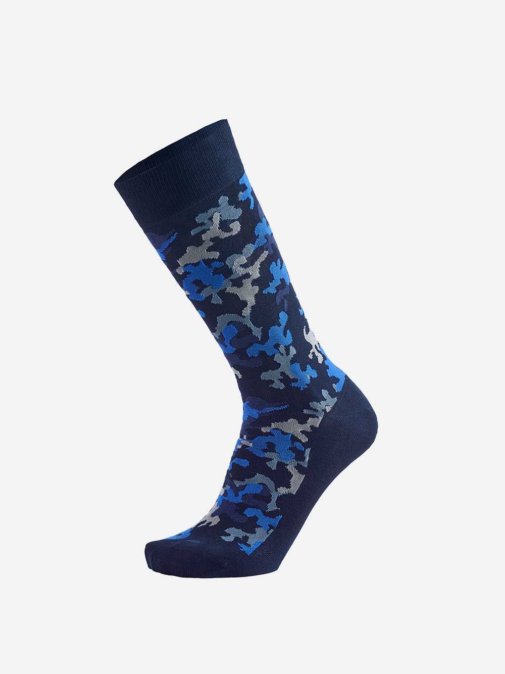 Camouflage Navy Socks | Westmister